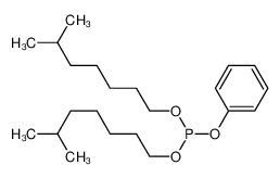 bis(6-methylheptyl) phenyl phosphite 26544-22-9