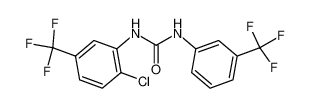 N-(2-chloro-5-trifluoromethyl-phenyl)-N'-(3-trifluoromethyl-phenyl)-urea 369-12-0