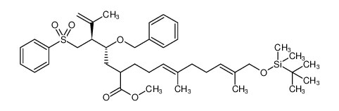 100572-55-2 structure, C40H60O6SSi