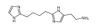 2-[2-[4-(1H-imidazol-2-yl)butyl]-1H-imidazol-5-yl]ethanamine 106927-15-5