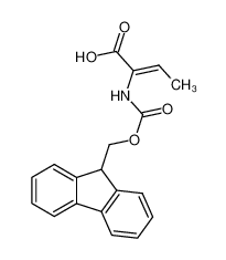 2-((((9H-fluoren-9-yl)methoxy)carbonyl)amino)but-2-enoic acid 198545-98-1