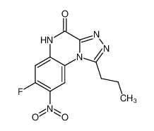 153392-22-4 structure, C12H10FN5O3