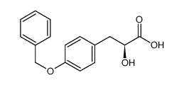 (2S)-2-hydroxy-3-(4-phenylmethoxyphenyl)propanoic acid 162919-37-1