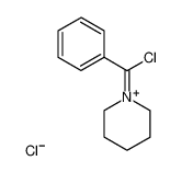 59611-77-7 1-(chloro-phenyl-methylene)-piperidinium, chloride