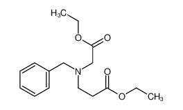 乙基 N-(2-乙氧基-2-氧代乙基)-N-(苯基甲基)-beta-丙氨酸酯