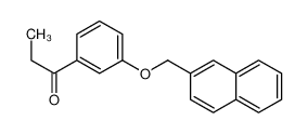 1-[3-(naphthalen-2-ylmethoxy)phenyl]propan-1-one