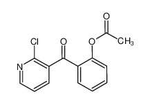 [2-(2-chloropyridine-3-carbonyl)phenyl] acetate 898786-35-1