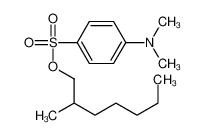 61165-54-6 2-methylheptyl 4-(dimethylamino)benzenesulfonate