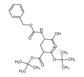(3S)-3-[[(苯基甲氧基)羰基]氨基]-1,1,3-丙烷三羧酸 1,1-二叔丁酯