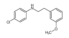 4-chloro-N-[2-(3-methoxyphenyl)ethyl]aniline 749806-32-4