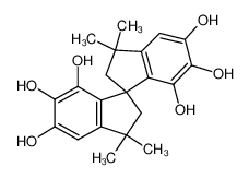 3,3,3',3'-TETRAMETHYL-1,1'-SPIROBIINDAN-5,5',6,6',7,7'-HEXOL 19924-21-1