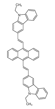 3,3’-(9,10-蒽二基二-2,1-乙烯二基)双[9-乙基-9H-咔唑]