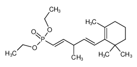 138871-48-4 spectrum, 3-methyl-5-(2,6,6-trimethyl-1-cyclohexen-1-yl)-1,4-pentadienylphosphonic acid, diethyl ester