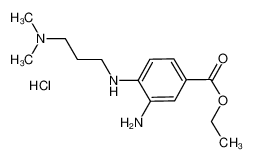 Ethyl 3-amino-4-{[3-(dimethylamino)propyl]-amino}benzoate hydrochloride 1220036-40-7