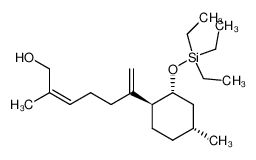 220314-70-5 (Z)-6-<(1S,2R,4R)-4-methyl-2-(triethylsilyloxy)cyclohexyl>-2-methyl-2,6-heptadien-1-ol