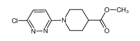 methyl 1-(6-chloropyridazin-3-yl)piperidine-4-carboxylate 339276-34-5