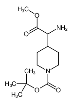 2-氨基-2-(1-Boc-4-哌啶基)乙酸甲酯