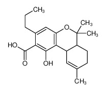 (6aR,10aR)-1-hydroxy-6,6,9-trimethyl-3-propyl-6a,7,8,10a-tetrahydrobenzo[c]chromene-2-carboxylic acid 39986-26-0