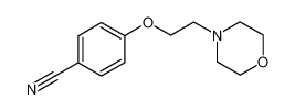 4-(2-MORPHOLIN-4-YLETHOXY)BENZONITRILE 34334-04-8