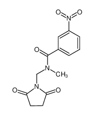 87329-71-3 N-methyl-N-succinimidomethyl-m-nitrobenzamide