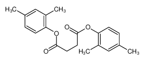 bis(2,4-dimethylphenyl) butanedioate