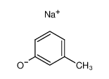 3019-89-4 spectrum, sodium 3-methylphenolate