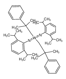 128951-44-0 structure, C44H60N2W