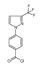 4-[3-(trifluoromethyl)pyrazol-1-yl]benzoyl chloride 220461-85-8