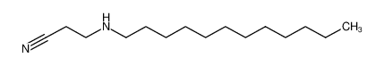 3-(dodecylamino)propanenitrile 4763-40-0
