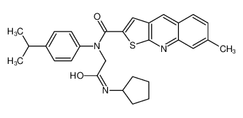 606114-78-7 structure, C29H31N3O2S