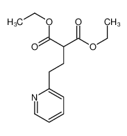 84199-92-8 spectrum, diethyl 2-(2-pyridin-2-ylethyl)propanedioate