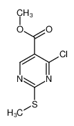 methyl 4-chloro-2-methylsulfanylpyrimidine-5-carboxylate 38275-39-7