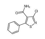 3-Chloro-5-phenylisothiazole-4-carboxamide 457960-33-7