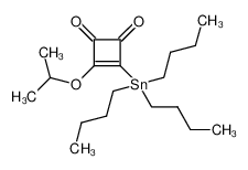 3-(1-甲基乙氧基)-4-(三丁基锡烷基)-3-环丁烯-1,2-二酮