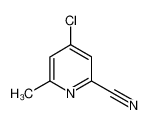 4-chloro-6-methylpyridine-2-carbonitrile 104711-65-1