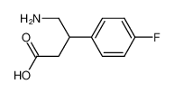 β-(p-fluorophenyl)-γ-aminobutyric acid 52237-19-1