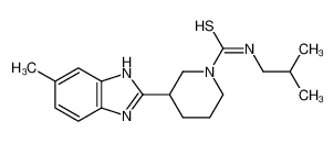 606090-04-4 structure, C18H26N4S