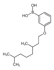 [3-(3,7-dimethyloctoxy)phenyl]boronic acid 209347-66-0