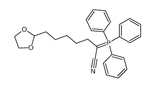 105663-81-8 7-(1,3-dioxolan-2-yl)-2-(triphenylphosphoranylidene)heptanenitrile