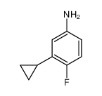 890129-90-5 structure, C9H10FN