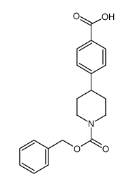 4-(1-phenylmethoxycarbonylpiperidin-4-yl)benzoic acid 885274-62-4