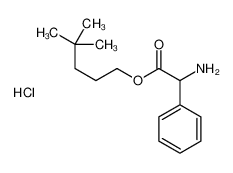 58568-02-8 [2-(4,4-dimethylpentoxy)-2-oxo-1-phenylethyl]azanium,chloride