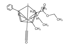 328241-47-0 structure, C19H26IO3PRu