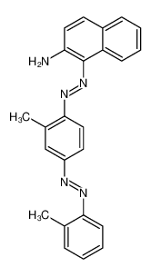 1-[[2-methyl-4-[(2-methylphenyl)diazenyl]phenyl]diazenyl]naphthalen-2-amine