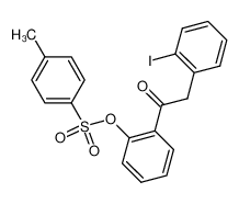 478316-24-4 2-[2-(2-iodophenyl)acetyl]phenyl tosylate