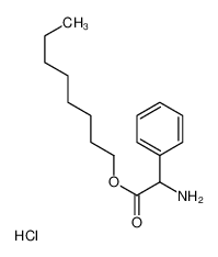 69357-13-7 (2-octoxy-2-oxo-1-phenylethyl)azanium,chloride