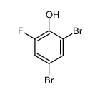 2,4-Dibromo-6-fluorophenol 576-86-3