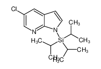 5-氯-1-三异丙基甲硅烷基-1H-吡唑并[2,3-b]吡啶
