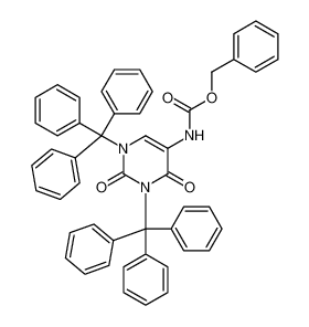 benzyl N-(2,4-dioxo-1,3-ditritylpyrimidin-5-yl)carbamate