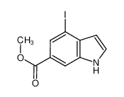 methyl 4-iodo-1H-indole-6-carboxylate 597562-19-1